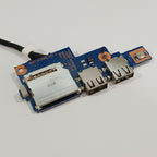 Samsung 370R NP370R5E Powerbutton USB SD I/O Board USB SD Card Reader Power