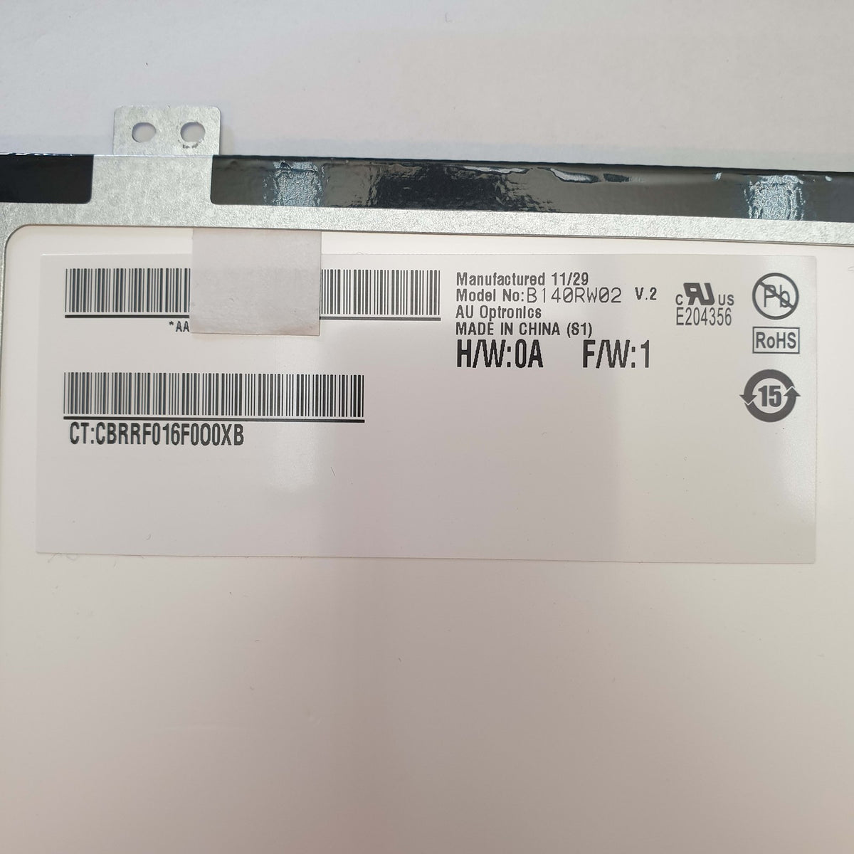 Display 14 Zoll B140RW02 V.2 Panel LCD Bildschirm passend für HP EliteBook 8460p