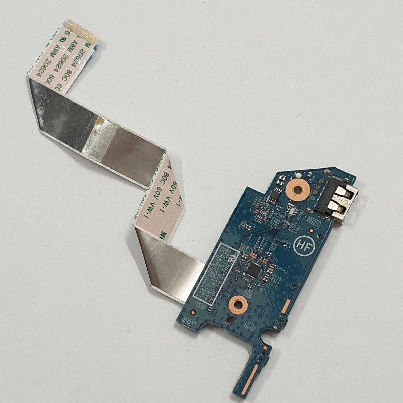 HP Pavilion X360 13-S USB Kartenleser Board mit Flachbandkabel – Bild 2