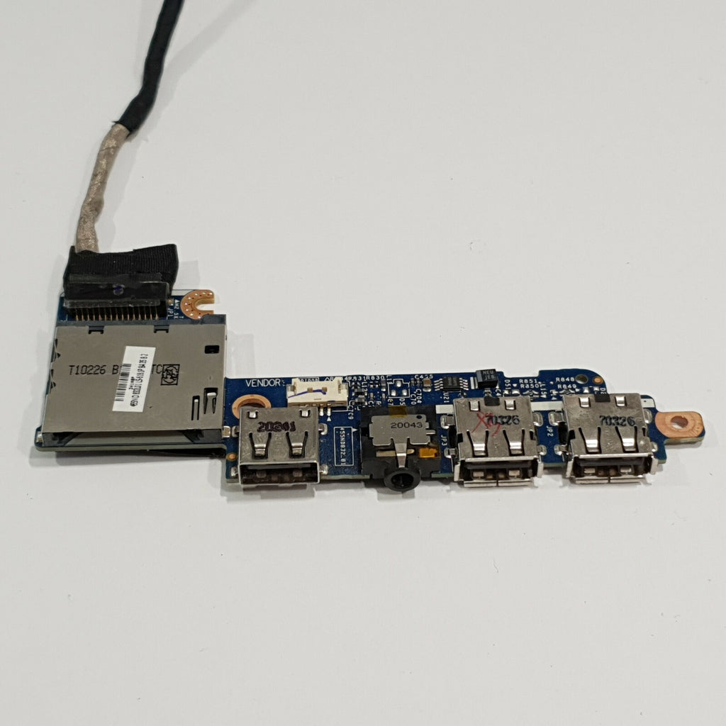 HP ProBook 5320m Audio Sound USB I/O Board Platine USB Port Audio Jack