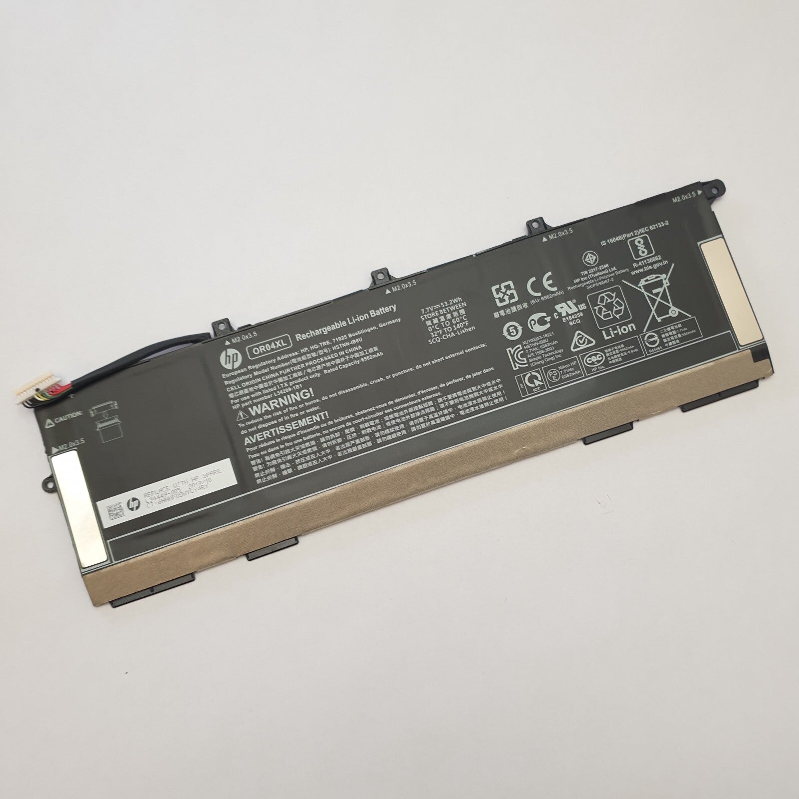 HP Elitebook X360 830 G6 Original Akku 6562mAh Li-ion Battery Pack OR04XL