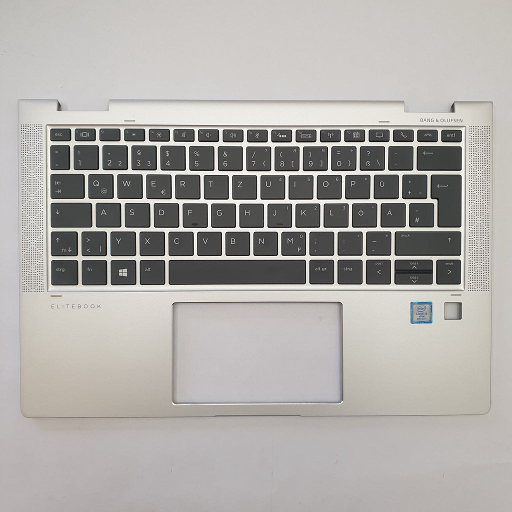 HP Elitebook x360 1030 G3 Handauflage Tastatur Deutsch QWERTZ Palmrest Keyboard