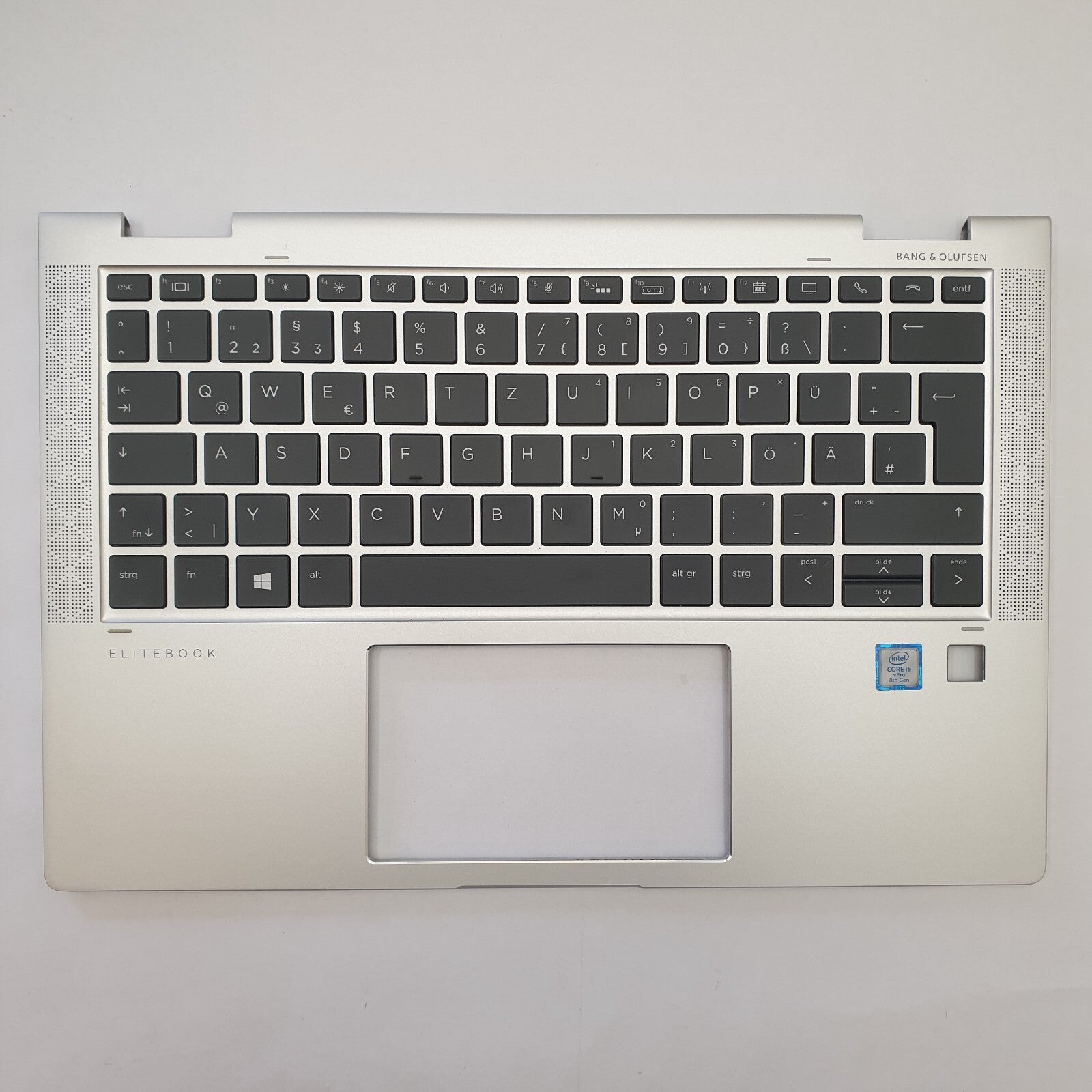 HP Elitebook x360 1030 G3 Handauflage Tastatur Deutsch QWERTZ Palmrest Keyboard