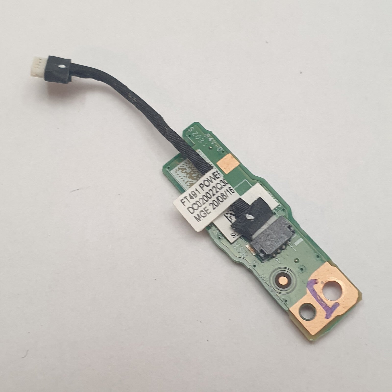 Lenovo ThinkPad X13 Gen 1 G1 Power Button Board Einschaltknopf Platine Schalter – Bild 2