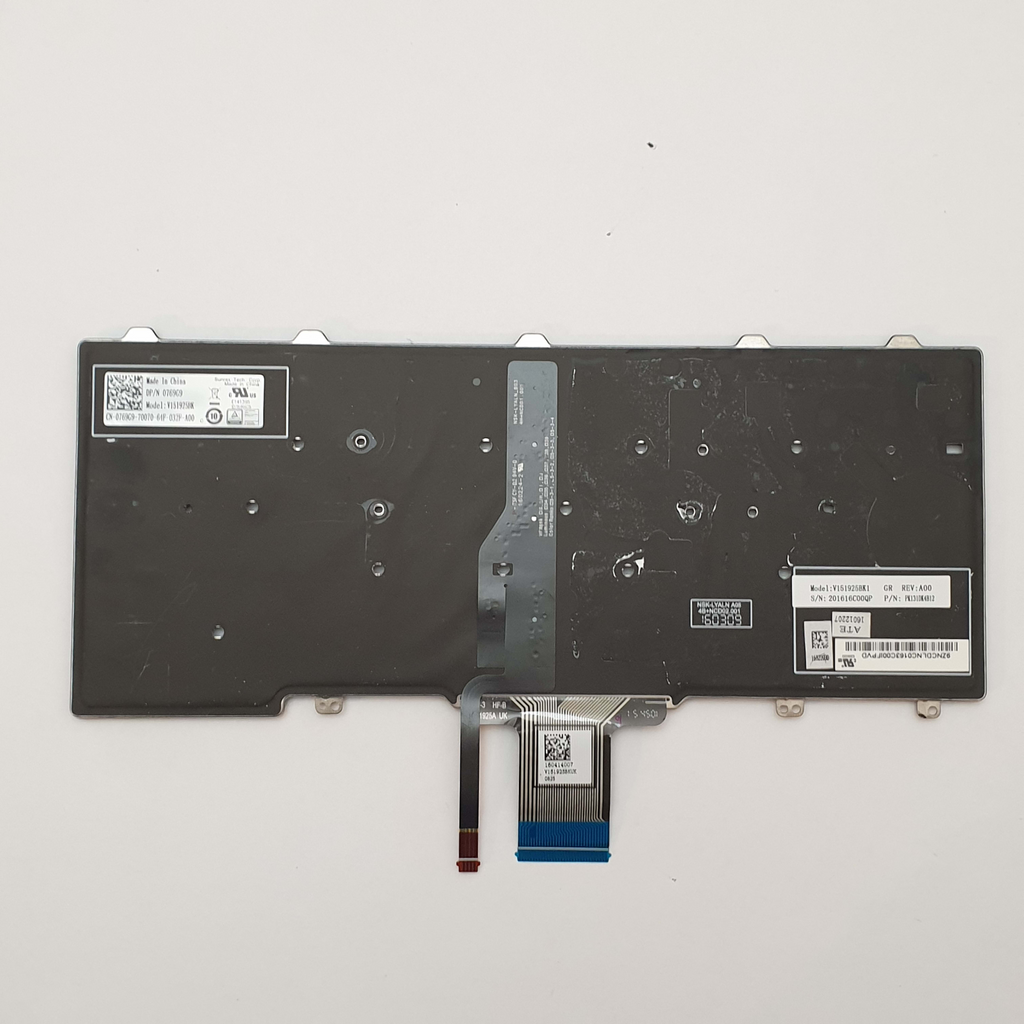 Dell Latitude E5270 Tastatur Deutsch QWERTZ Keyboard DE Hintergrundbeleuchtung – Bild 3
