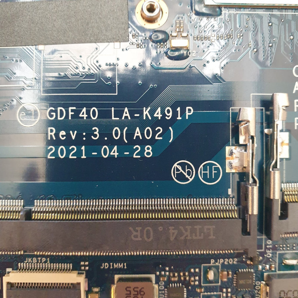 Dell Latitude 5420 Mainboard CPU i5-1145G7 2,600 GHz Motherboard Hauptplatine