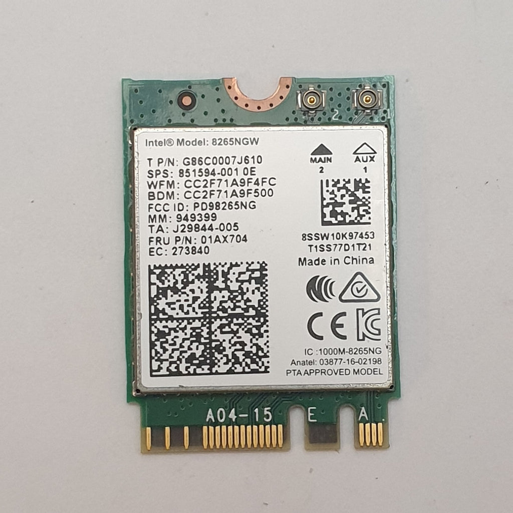 Intel 8265NGW WLAN Karte Wireless Modul für Fujitsu LifeBook E557