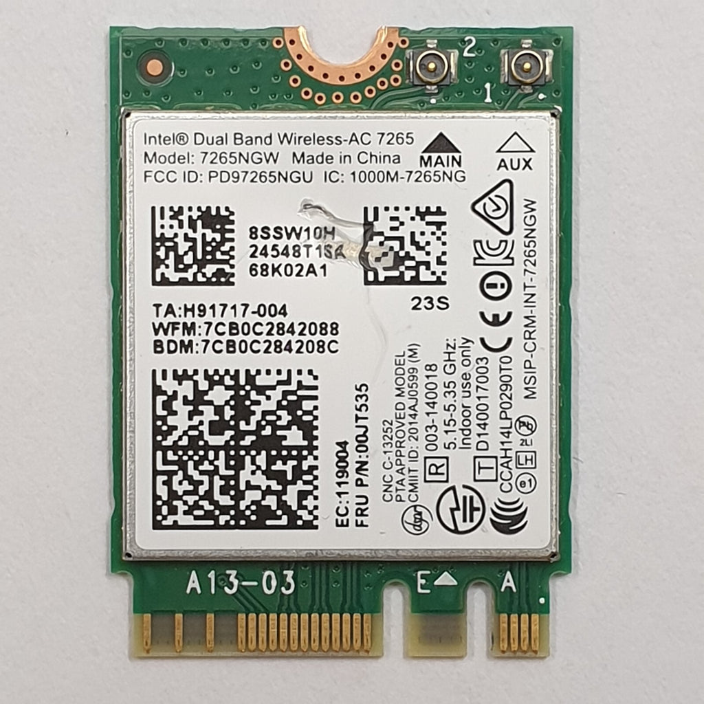 Lenovo Chromebook N22-20 WLAN Bluetooth Karte N22 20 Intel 7265NGW WLAN