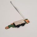 Fujitsu LifeBook S762 Audio Sound Board Kopfhöreranschluss Platine mit Kabel