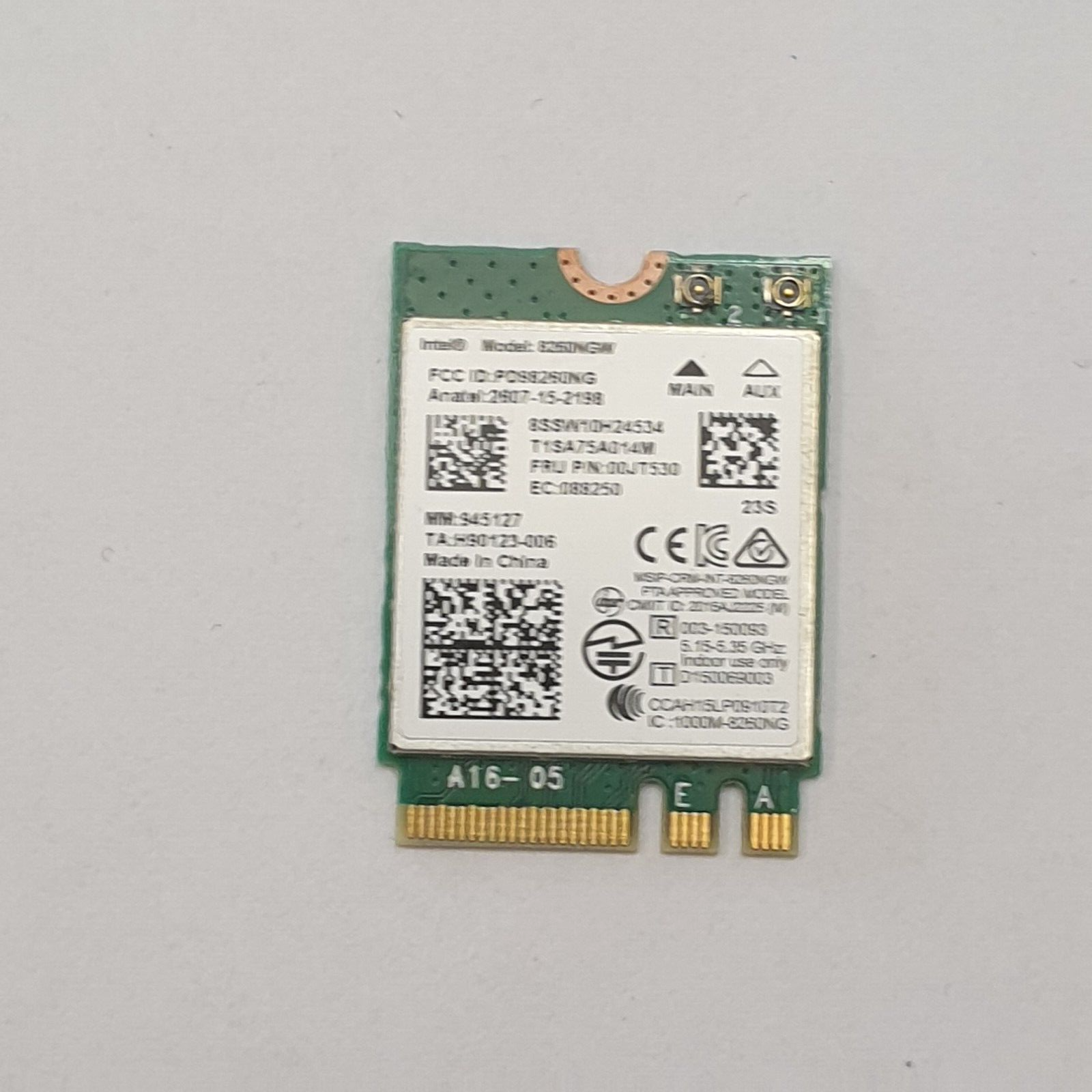 Lenovo ThinkPad P40 Yoga WLAN Karte Intel 8265NGW Wireless Modul WiFi Card