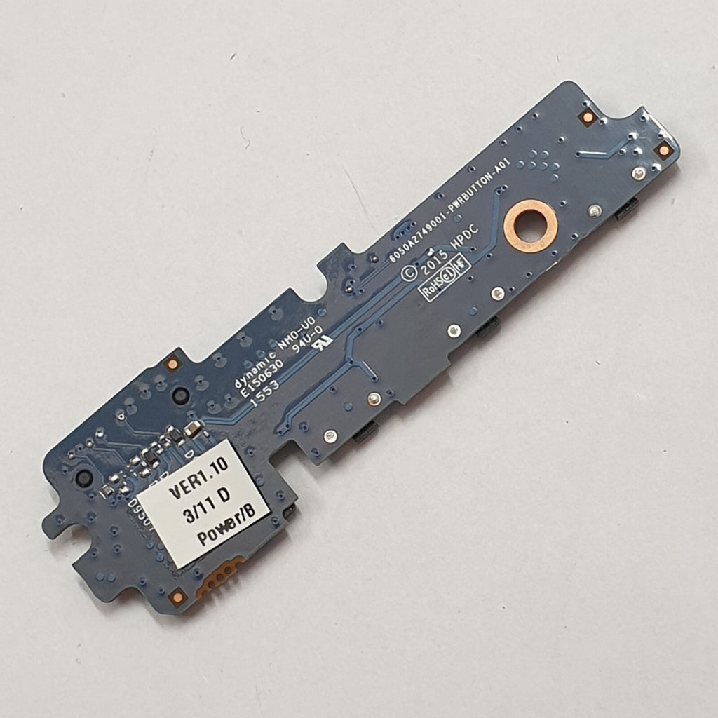 HP Tablet Elite X2 1012 G1 Power Button Board Einschaltknopf Platine – Bild 2