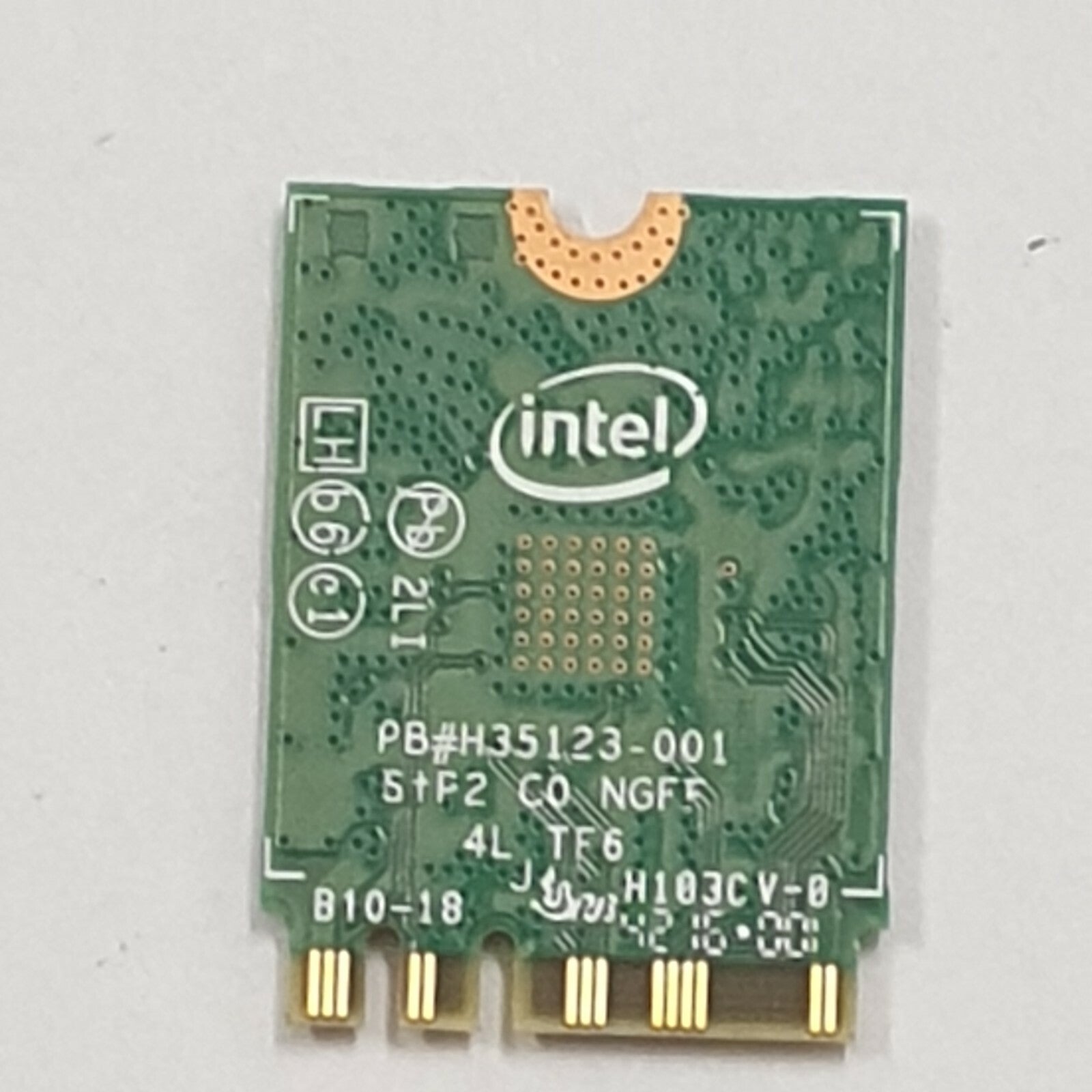Medion Akoya E7419 WLAN Karte Wifi Intel Dual Band Wireless AC 3165 – Bild 2