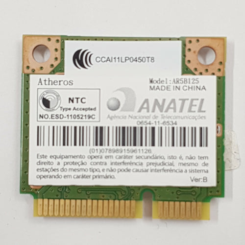 Acer Aspire 7250 series WLAN Karte Atheros AR5B125 WLAN Karte Wireless Network – Bild 2