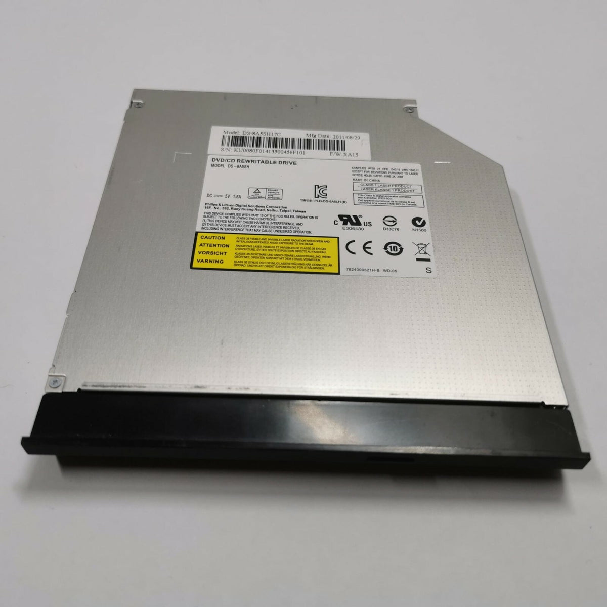 Acer Aspire 5349 DVD Laufwerk RW Brenner Laufwerk Optisches Drive DS 8A5SH