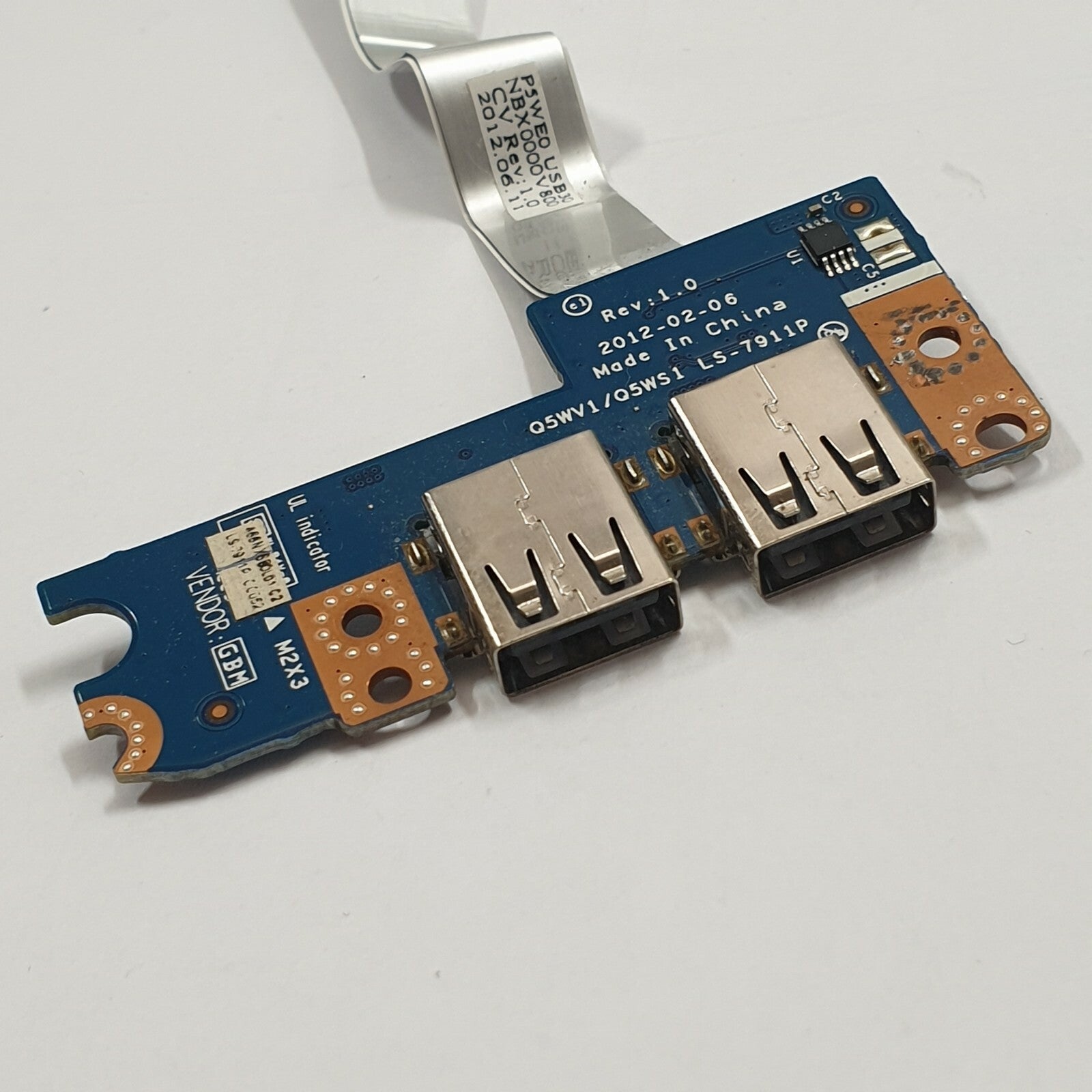 Packard Bell Easynote TE11HC USB Board Platine USB Anschluss Board