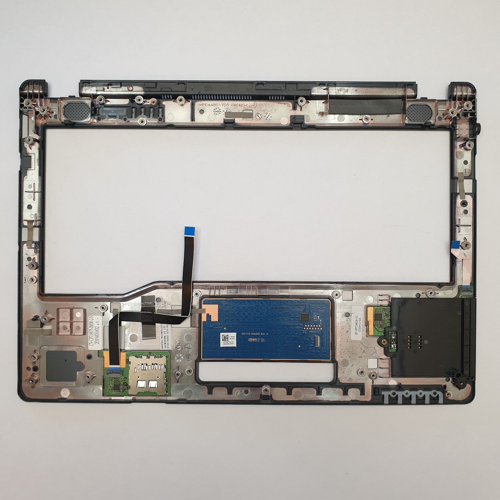 Fujitsu Lifebook U748 Handauflage Top Case Palmrest mit Touchpad – Bild 2