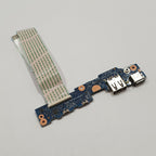 HP Chromebook x360 14-da USB Button IO Board Platine mit Kabel – Bild 2