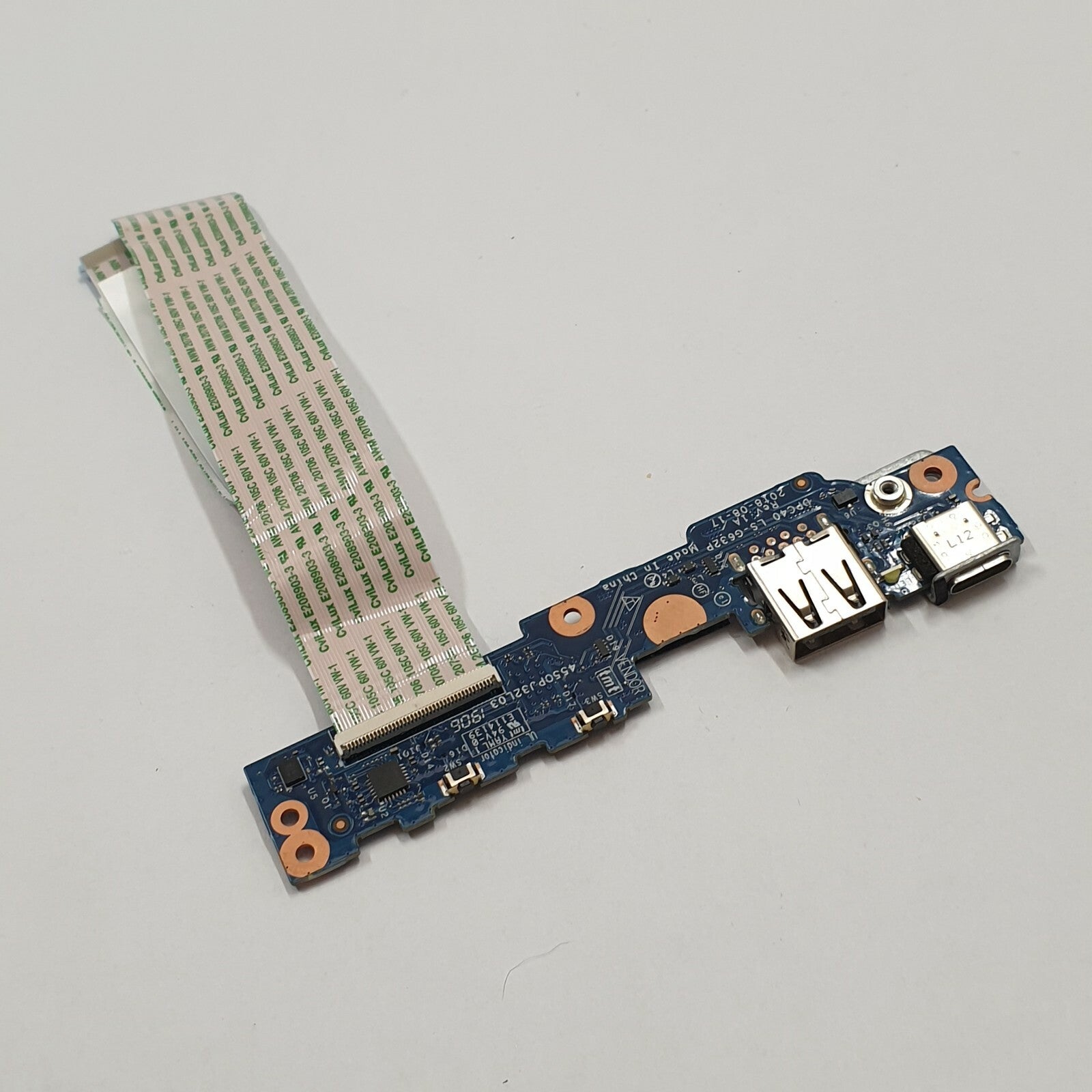 HP Chromebook x360 14-da USB Button IO Board Platine mit Kabel – Bild 2