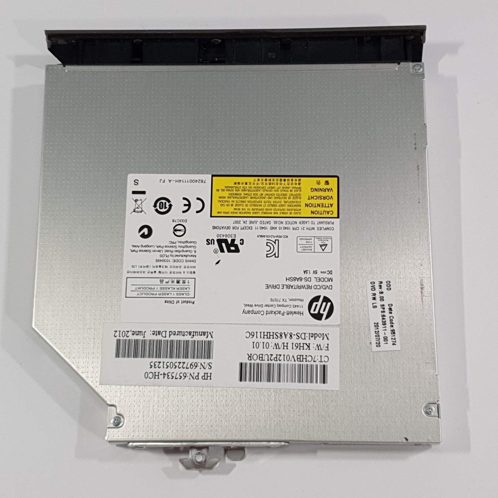 HP ProBook 6460b DVD Laufwerk mit HP ProBook 6460b DVD Laufwerk Brenner CD DVD – Bild 2