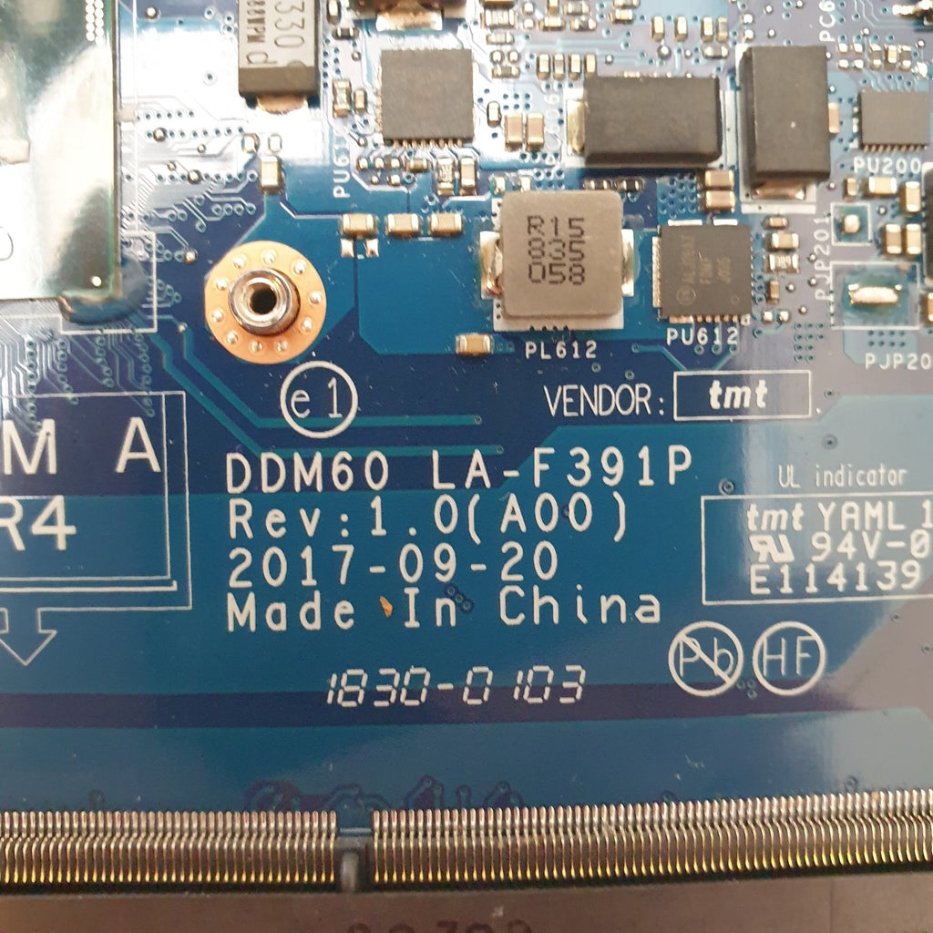 Dell Latitude 5290 Mainboard Motherboard Systemplatine Defekt Faulty