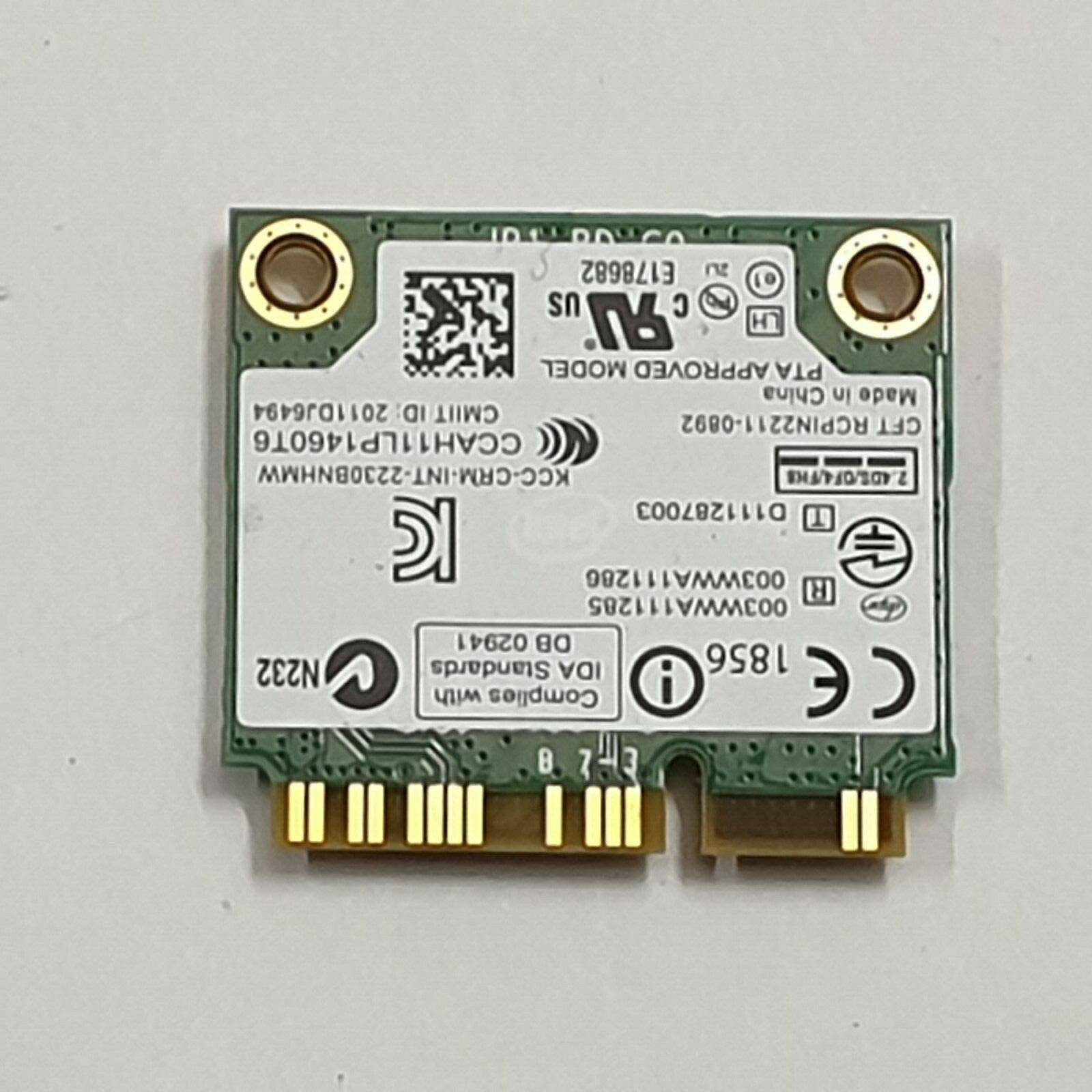 Fujitsu LifeBook A512 WLAN Karte Wifi Intel Centrino Wireless N 2230 – Bild 2