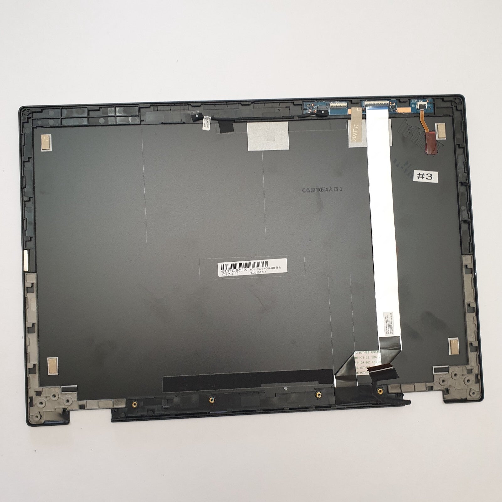 Lenovo Thinkpad Yoga L380 Displaygehäuse Deckel Gehäuse Top Lid LCD Cover – Bild 2