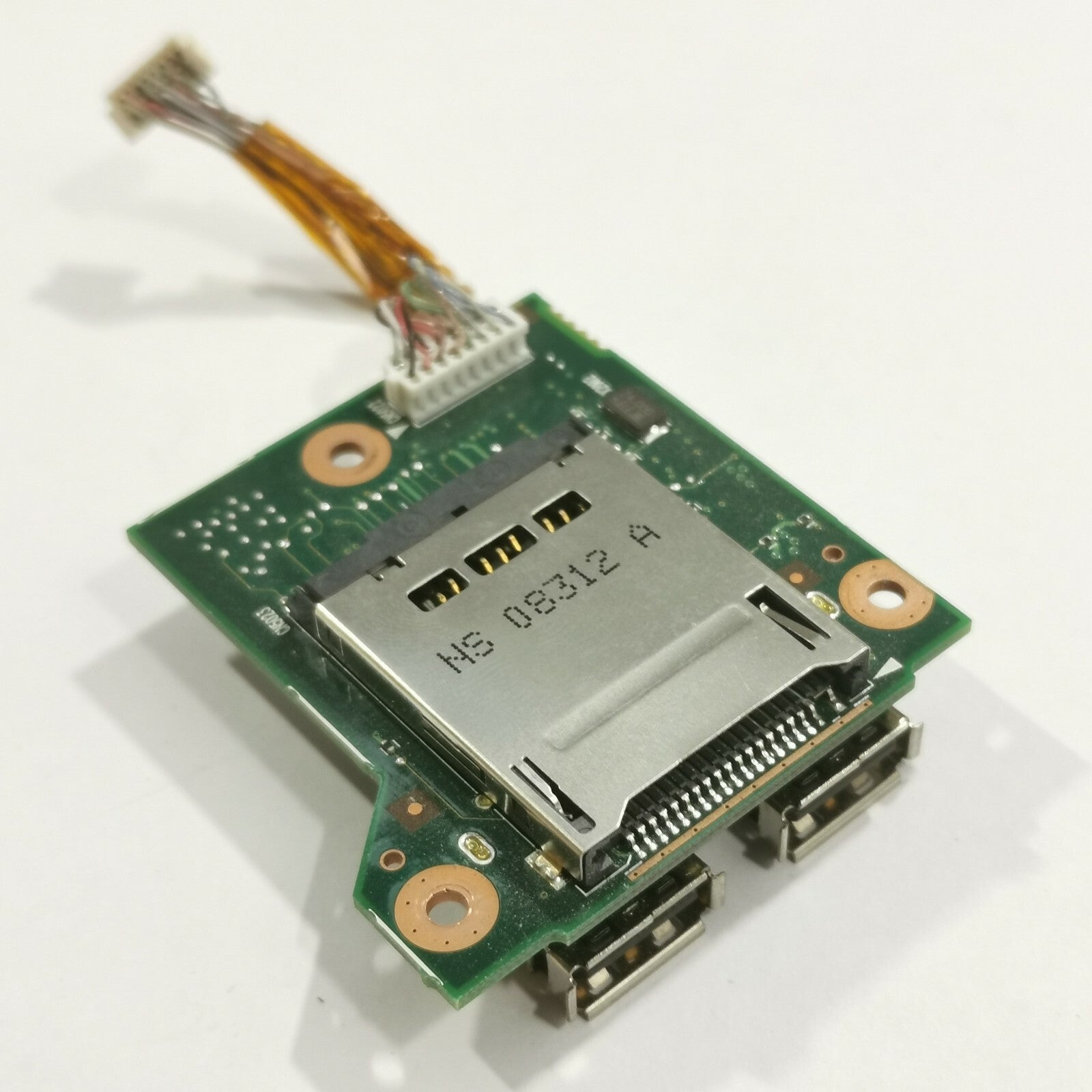 HP Compaq 6510b USB SD Kartenleser Board I/O Platine USB Port Card Reader – Bild 2