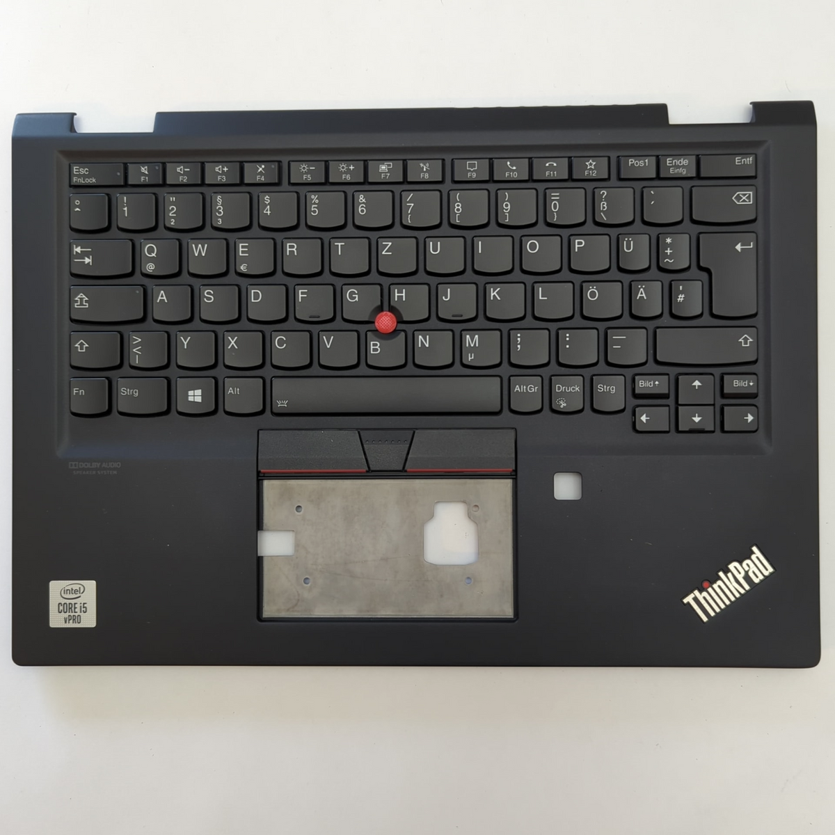 Lenovo ThinkPad X13 Yoga G1 Handauflage Tastatur DE QWERTZ Palmrest Gen 1