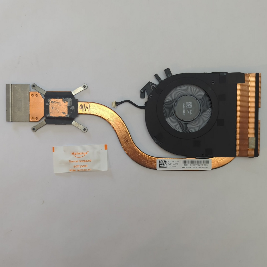 Lenovo ThinkPad T14s Gen 2 Kühler Lüfter Fan Heatsink Wärmeleitpaste – Bild 2