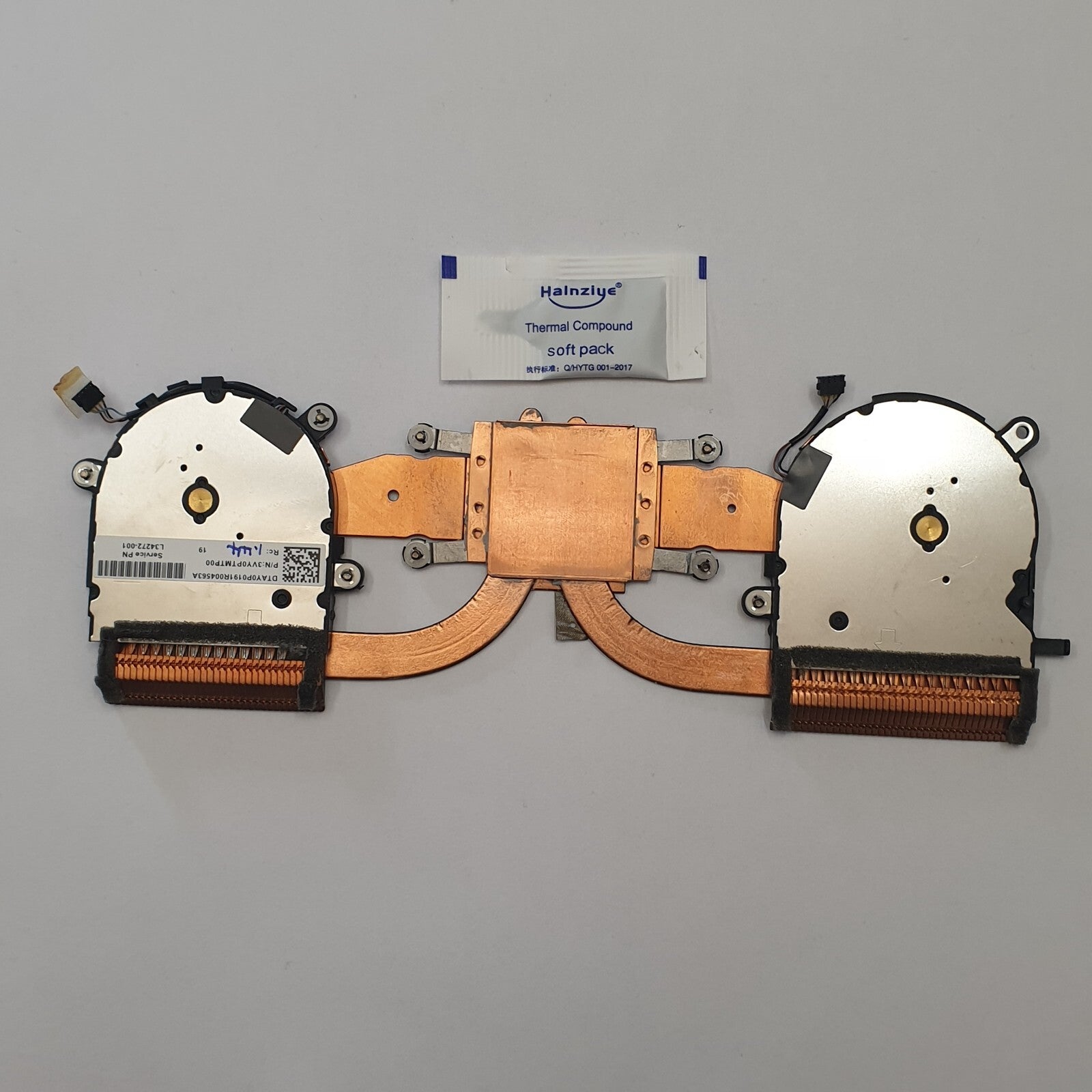 HP Elitebook x360 1030 G3 Kühler Lüfter Heatsink Fan Wärmeleitpaste – Bild 2