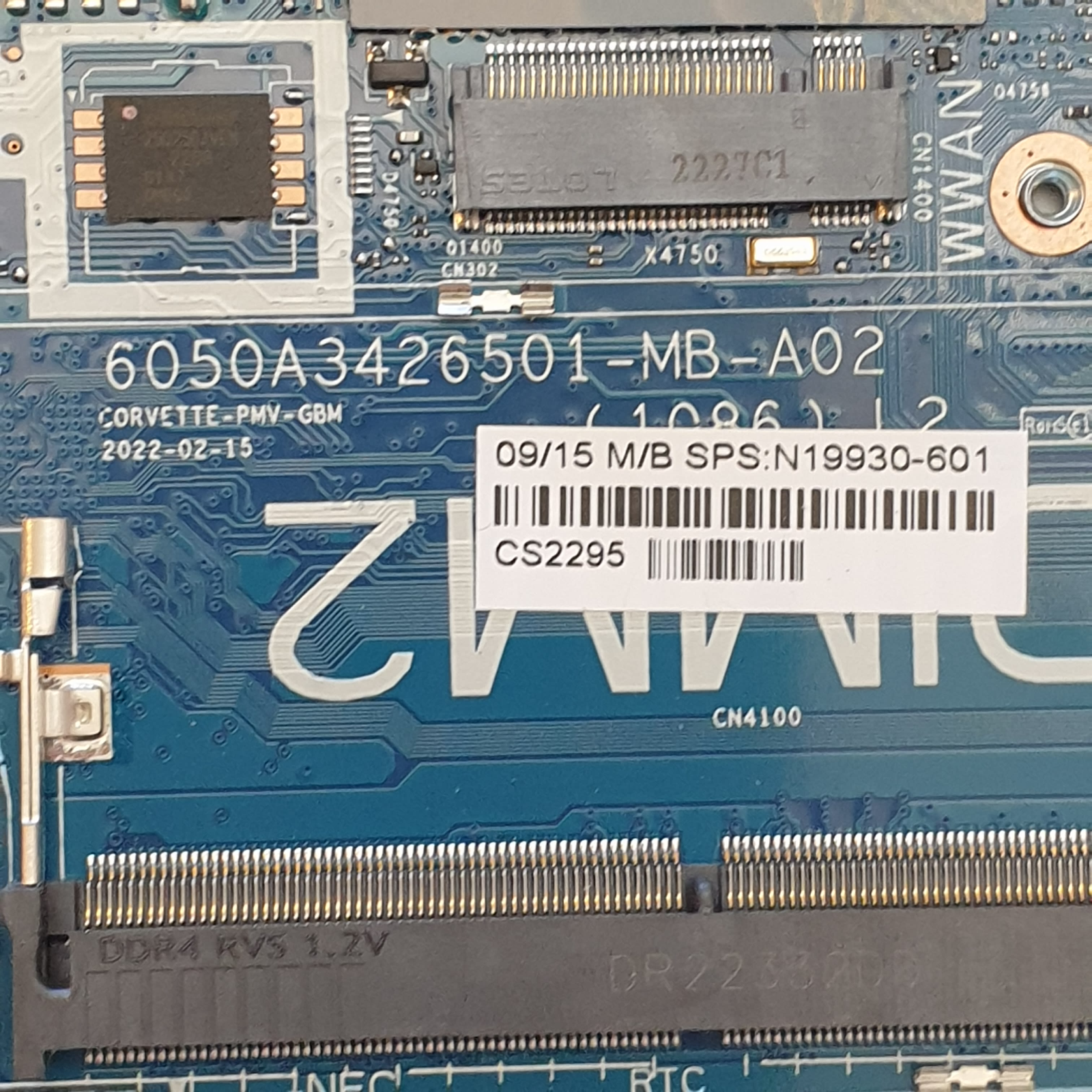 HP EliteBook 830 G8 Mainboard i7-1165G7 Motherboard Systemboard – Bild 2
