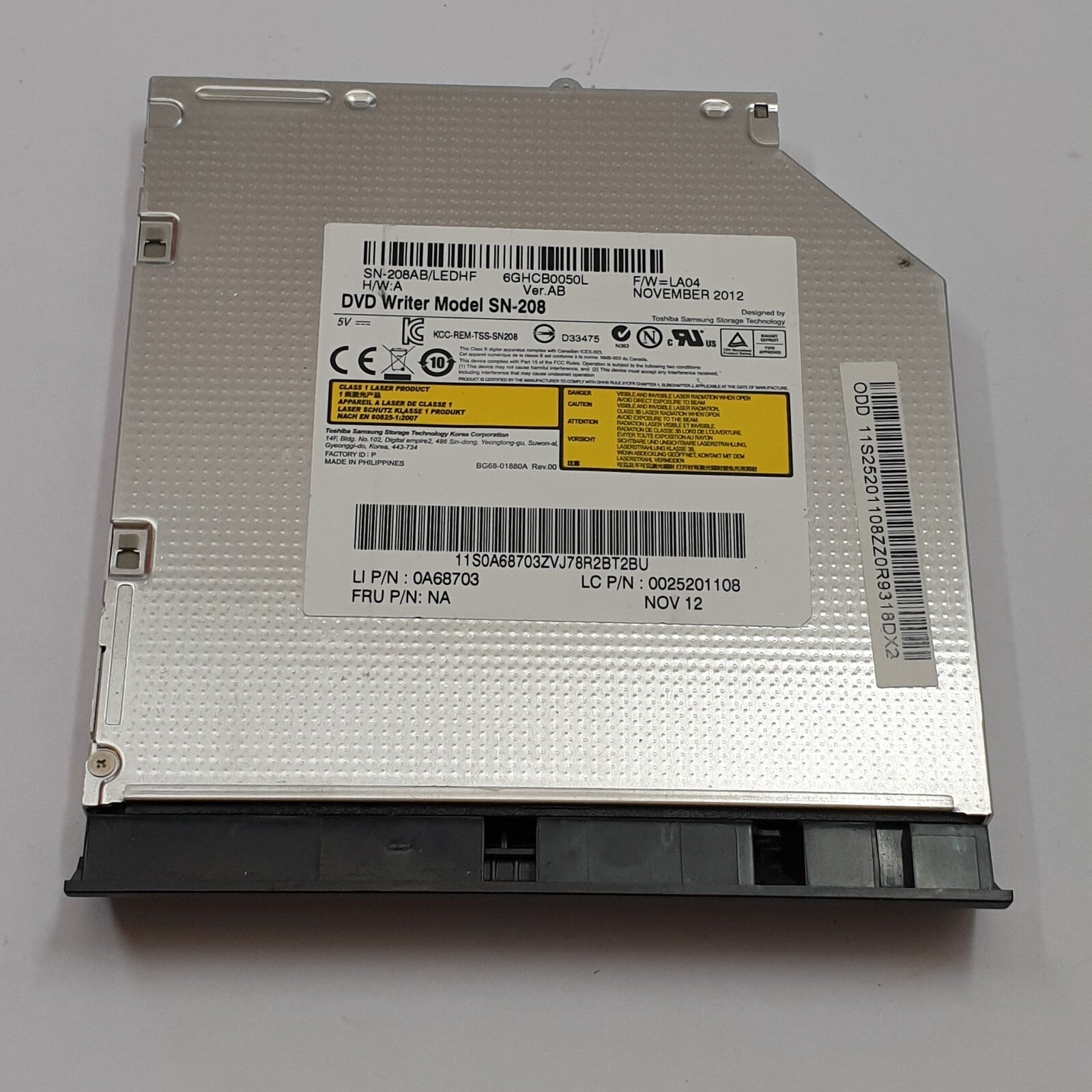 Lenovo B575e DVD Laufwerk mit Blende Brenner Writer Drive SATA Ersatzteil