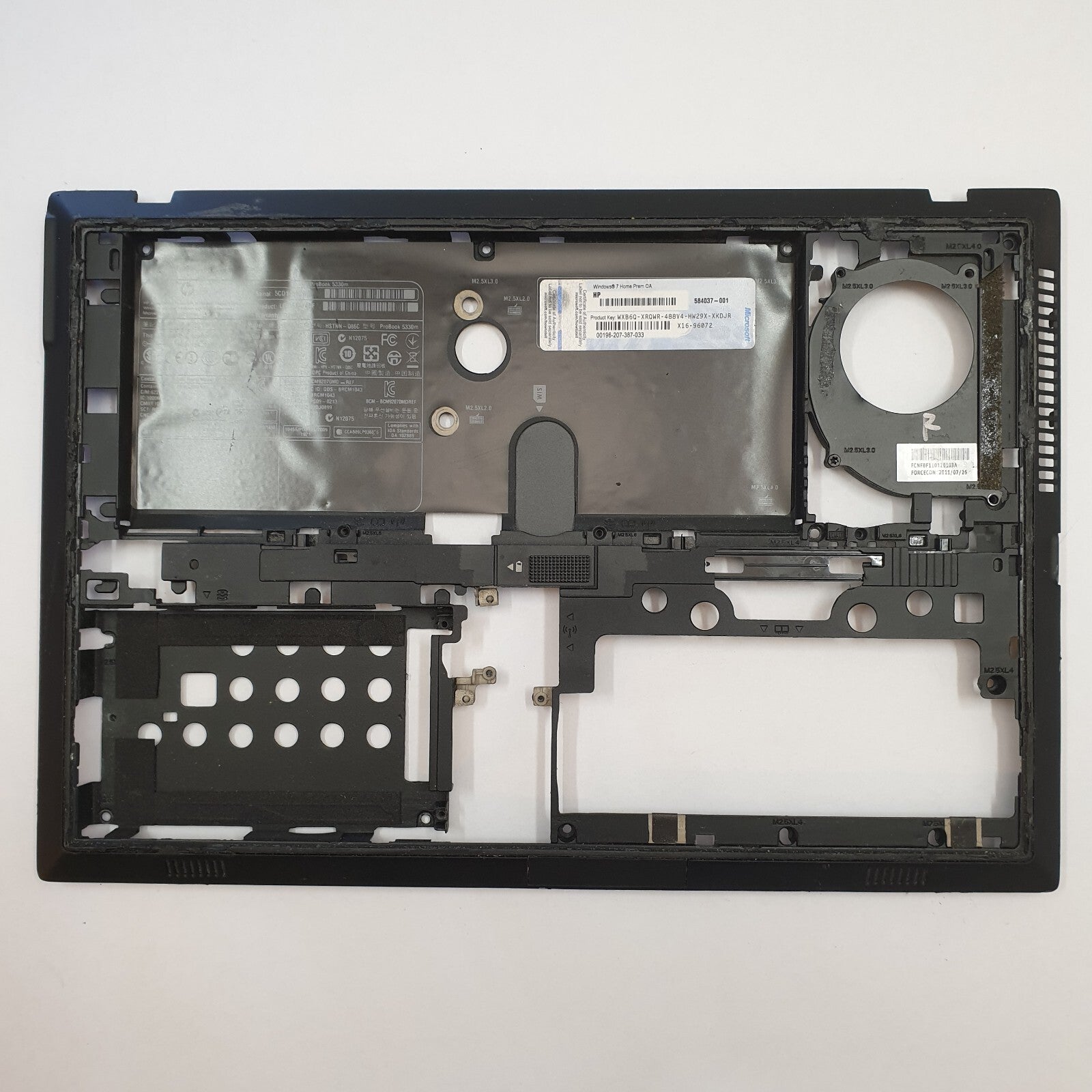 HP ProBook 5330m Gehäuse Unterschale Unterteil Bottom Base Cover Case Ersatzteil