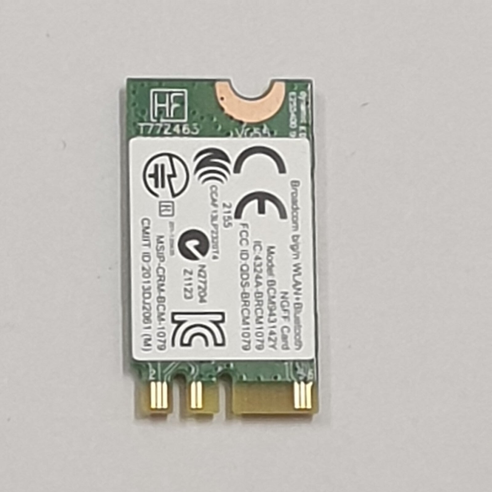 HP Pavilion 15-ab131nd WLAN Karte Wifi Broadcom BCM943142YNG – Bild 2