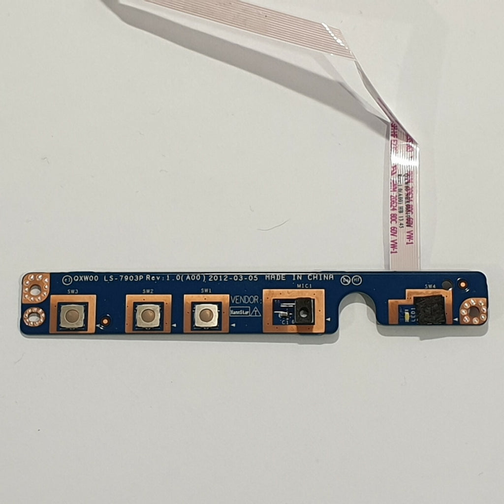 Dell Latitude E5430 Powerbutton Board Schalter Platine mit Kabel