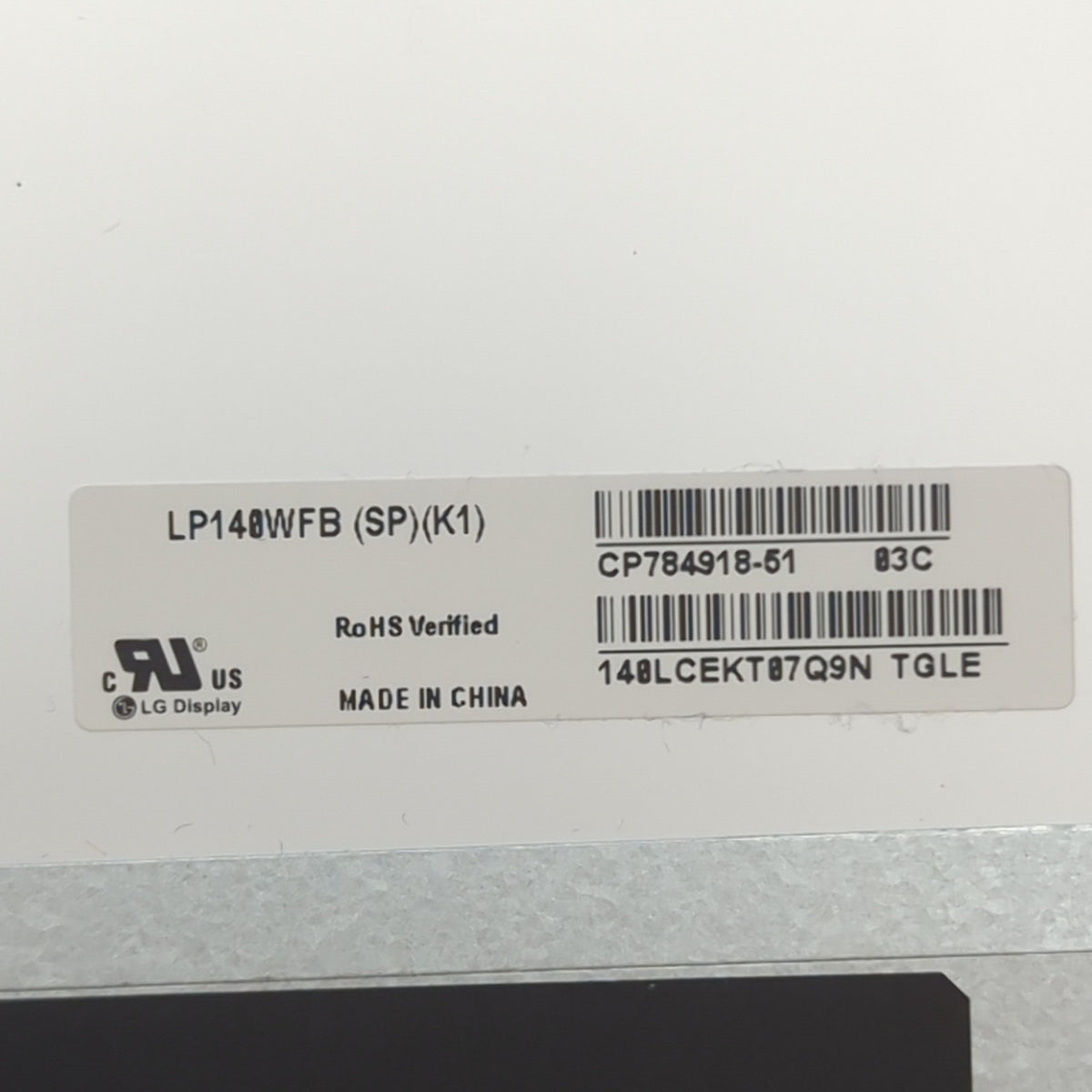 Fujitsu Lifebook U7411 FHD Touch 14 Zoll LP140WFB SP K1 LCD Bildschirm Display