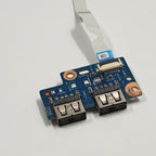 P/B EasyNote TE69KB MS2384 USB Board mit Kabel USB Platine I/O Board