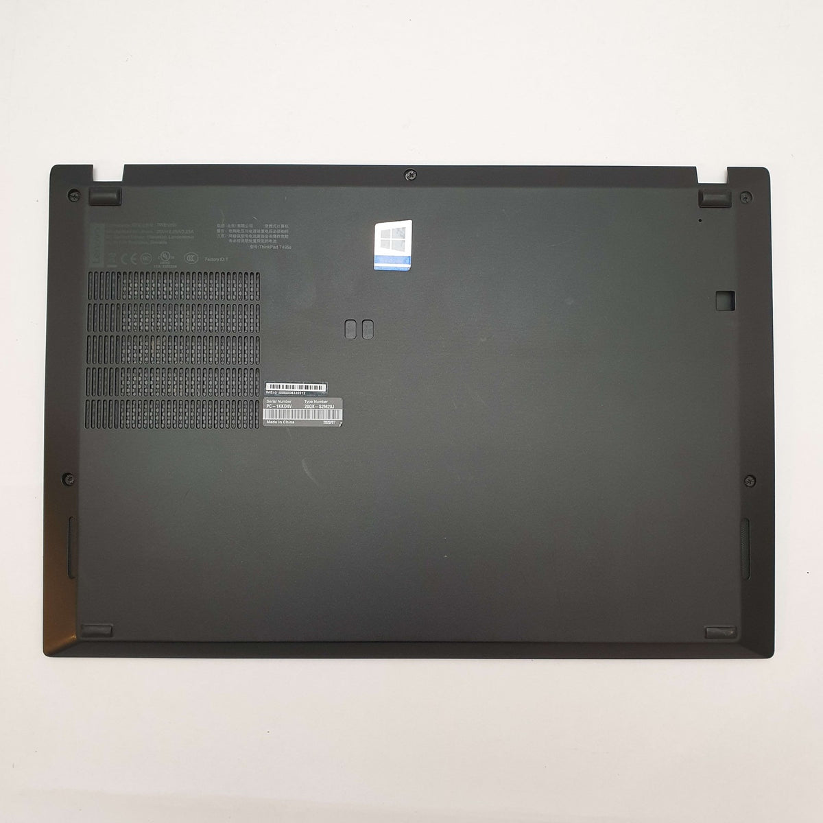 Lenovo ThinkPad T495s Gehäuse Unterschale Unterteil Bottom Base Cover Ersatzteil