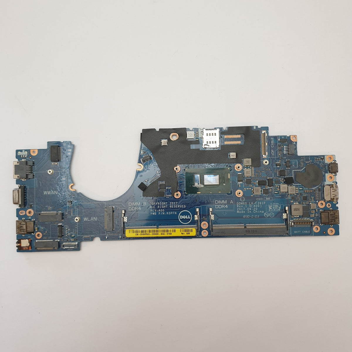 Dell Latitude 5290 Mainboard Motherboard Systemplatine Defekt Faulty