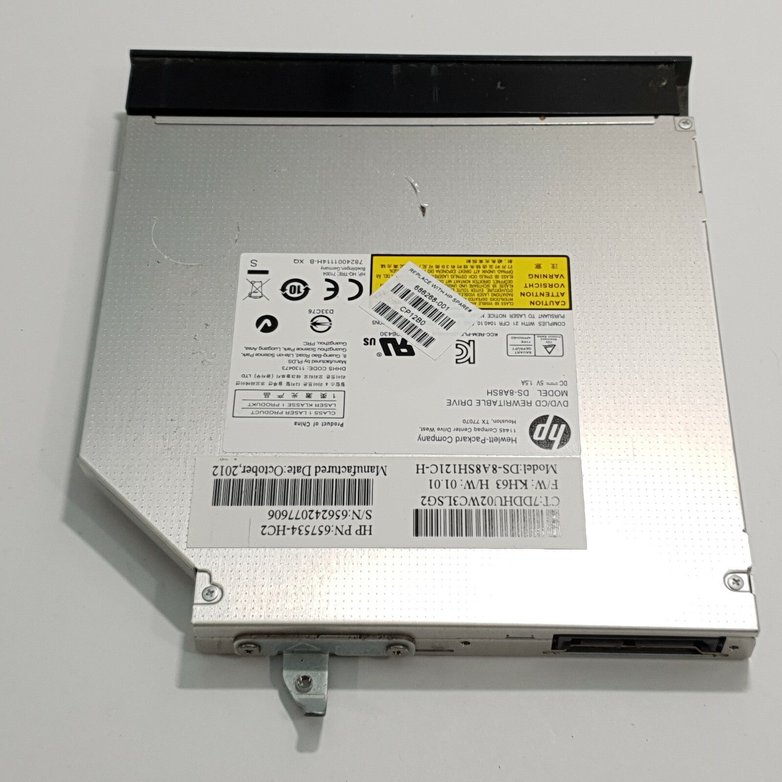 HP Compaq Presario CQ58-265SO DVD Laufwerk Brenner CD DVD RW Drive – Bild 2