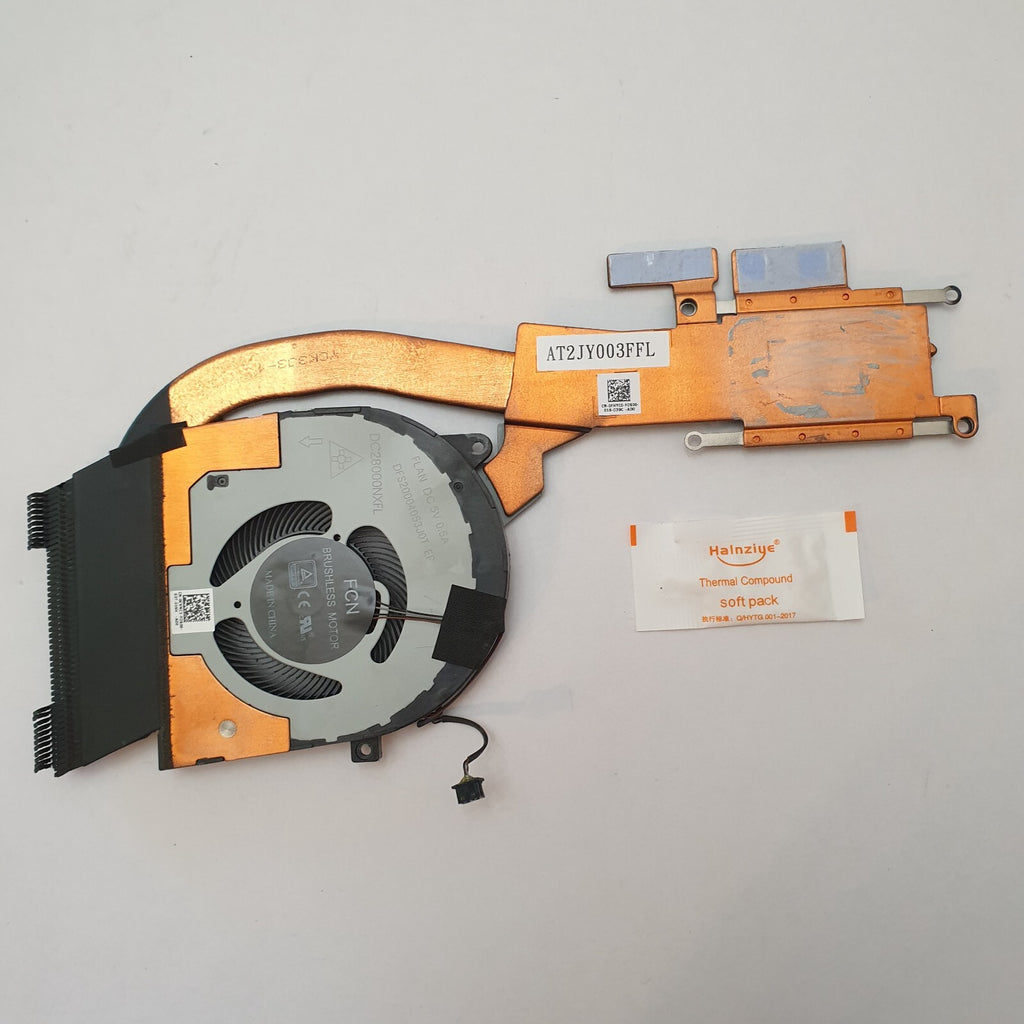 Dell Latitude 5510 Kühler Lüfter Heatsink CPU Cooling Fan mit Wärmeleitpaste