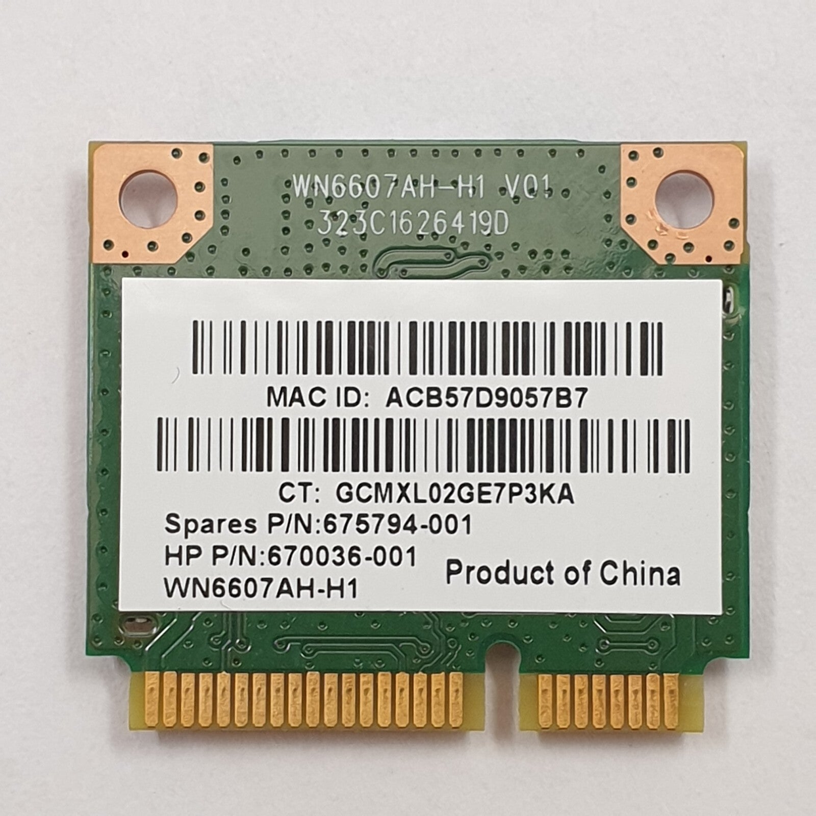 HP Compaq 15-h 15-h0 15-h053nf WLAN Karte Wireless LAN Modul WiFi Card – Bild 2