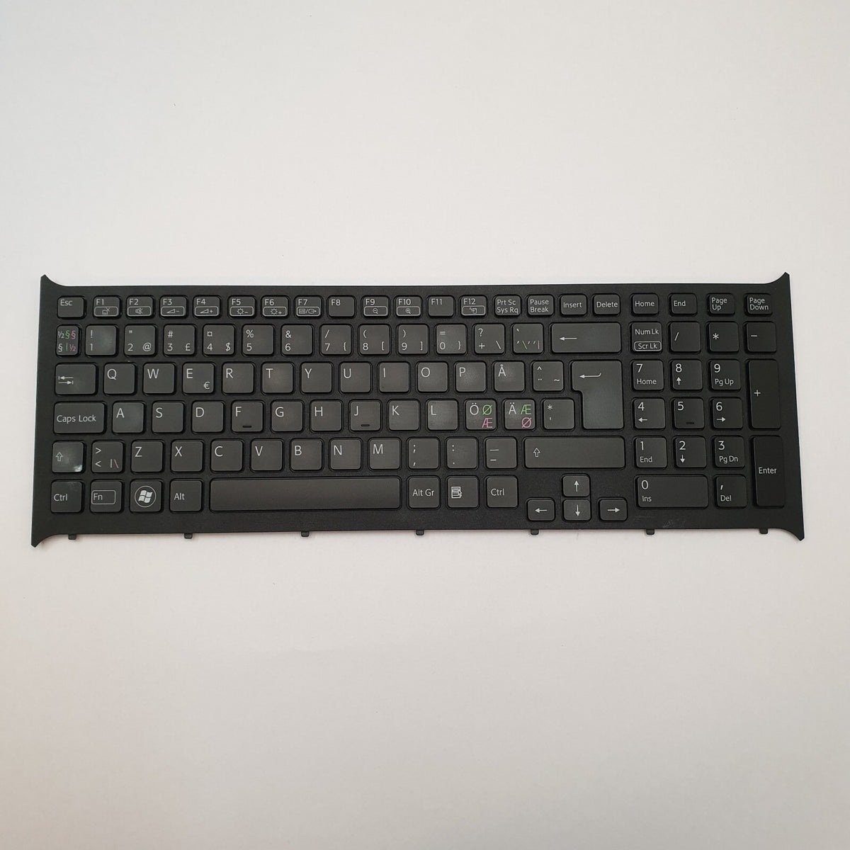 Sony Vaio PCG-71613M Original Tastatur Nordisch QWERTY Keyboard SE DK FI NO
