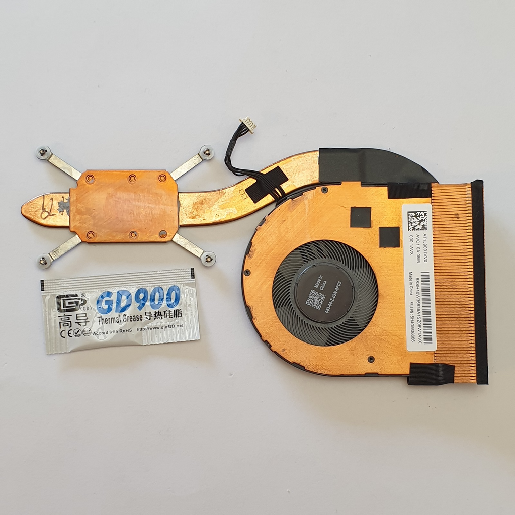 Lenovo ThinkPad X13 Gen 1 Lüfter Kühler Heatsink Fan Wärmeleitpaste