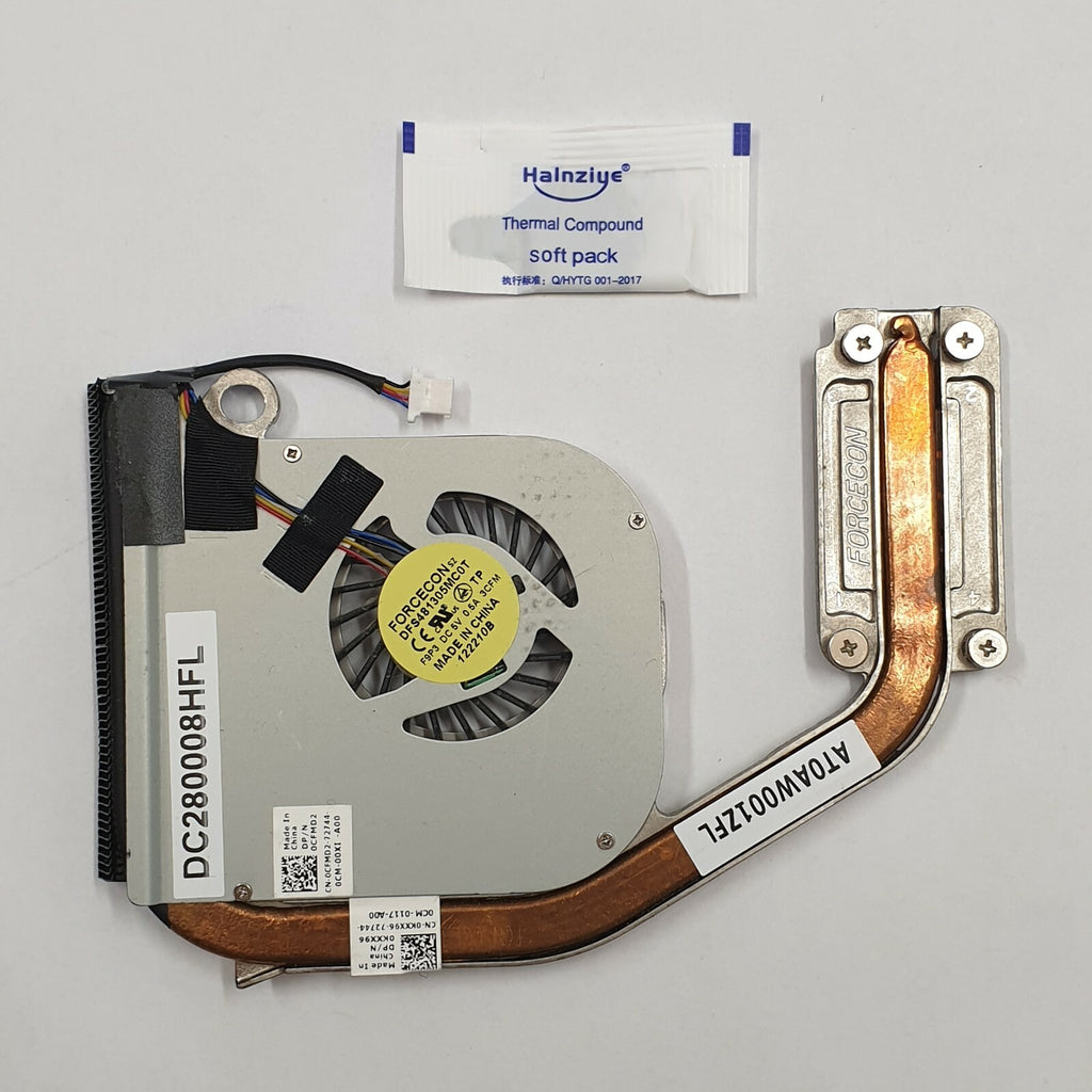 Dell Latitude E4310 Kühler Heatsink mit Lüfter Fan Wärmeleitpaste