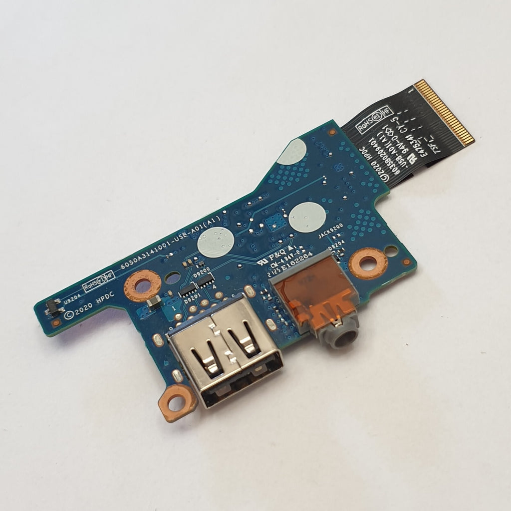 HP EliteBook 850 855 G7 Audio USB Board Audio Buchse IO Platine