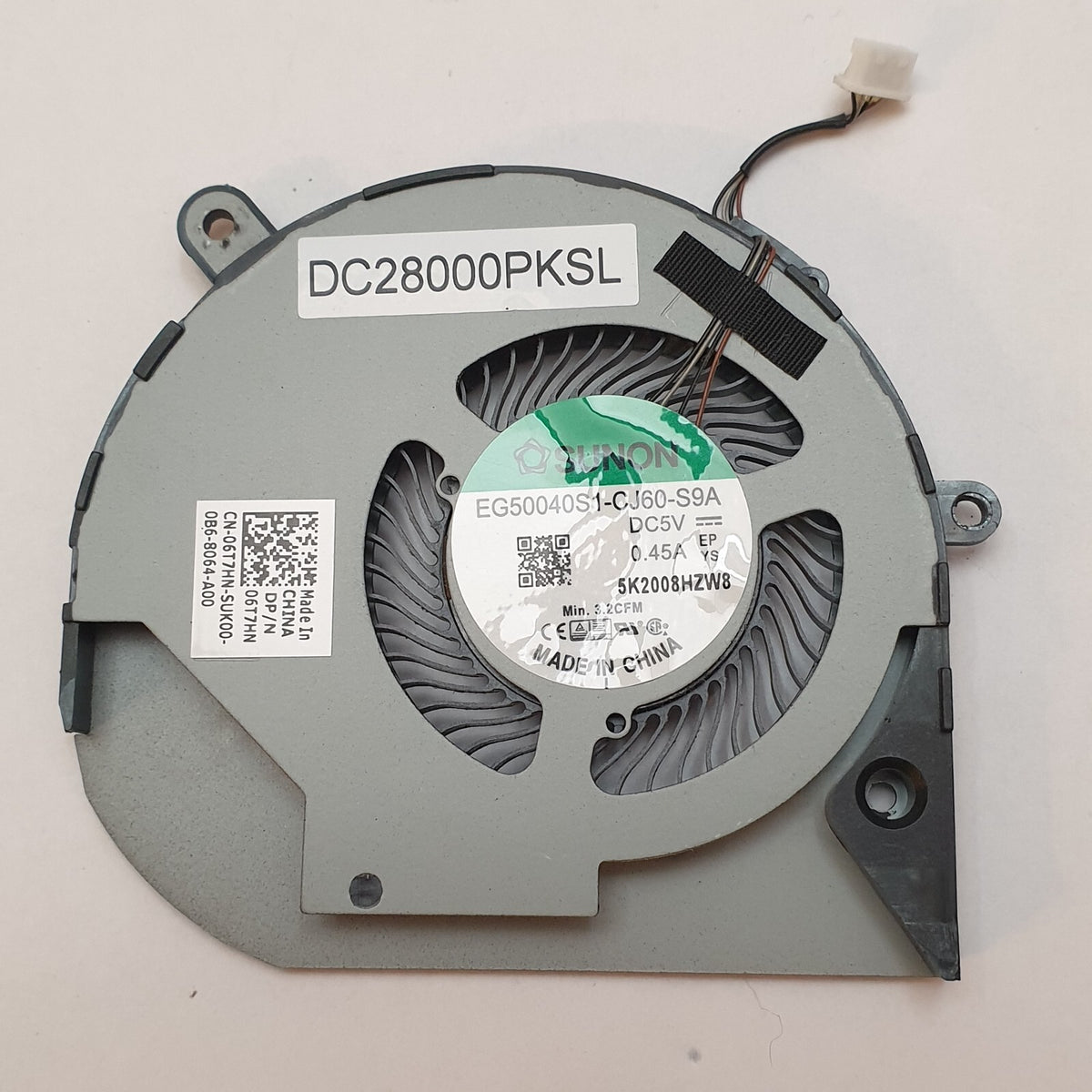 Dell Latitude 5510 Lüfter Fan Kühler Cooler