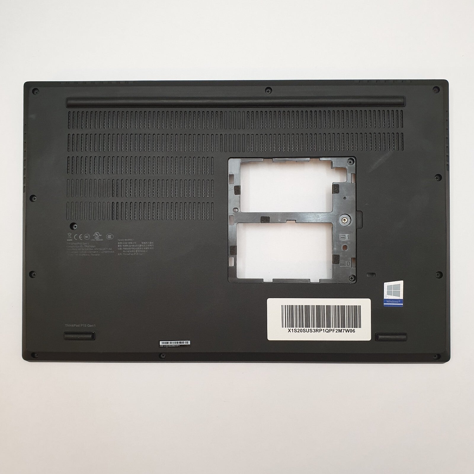 Lenovo ThinkPad P15 Gen 1 G1 Gehäuse Unterschale Unterteil Bottom Ersatzteil