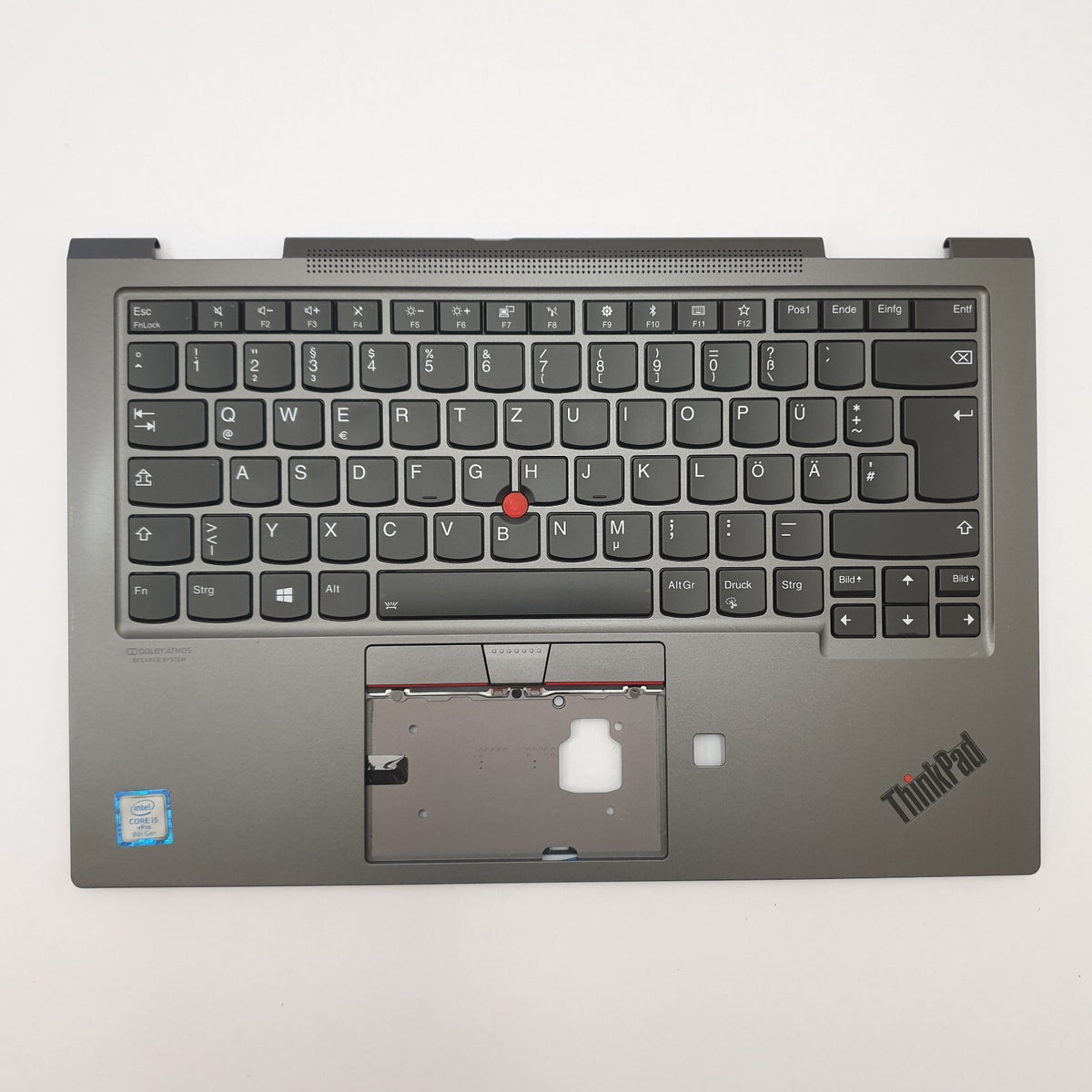 Lenovo ThinkPad X1 Yoga 4th Gen Handauflage Tastatur DE QWERTZ Palmrest Backlit