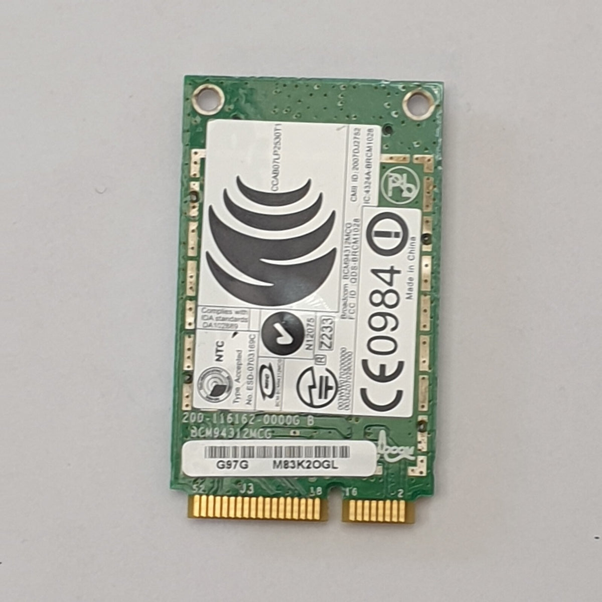 Lenovo ThinkPad L512 WLAN Karte Wifi Broadcom DW1395 BCM94312MCG